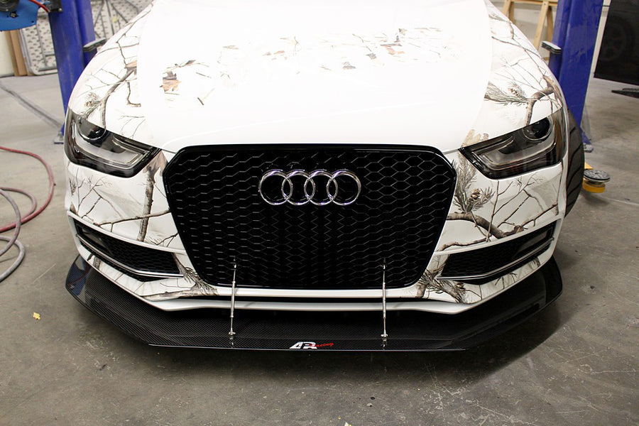 APR Carbon Fiber Splitter with Rods - shipping included