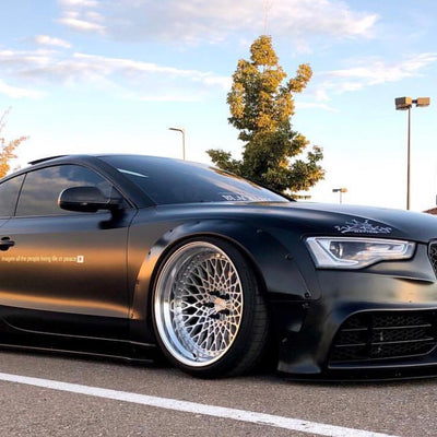 APR Carbon Fiber Splitter with Rods - shipping included