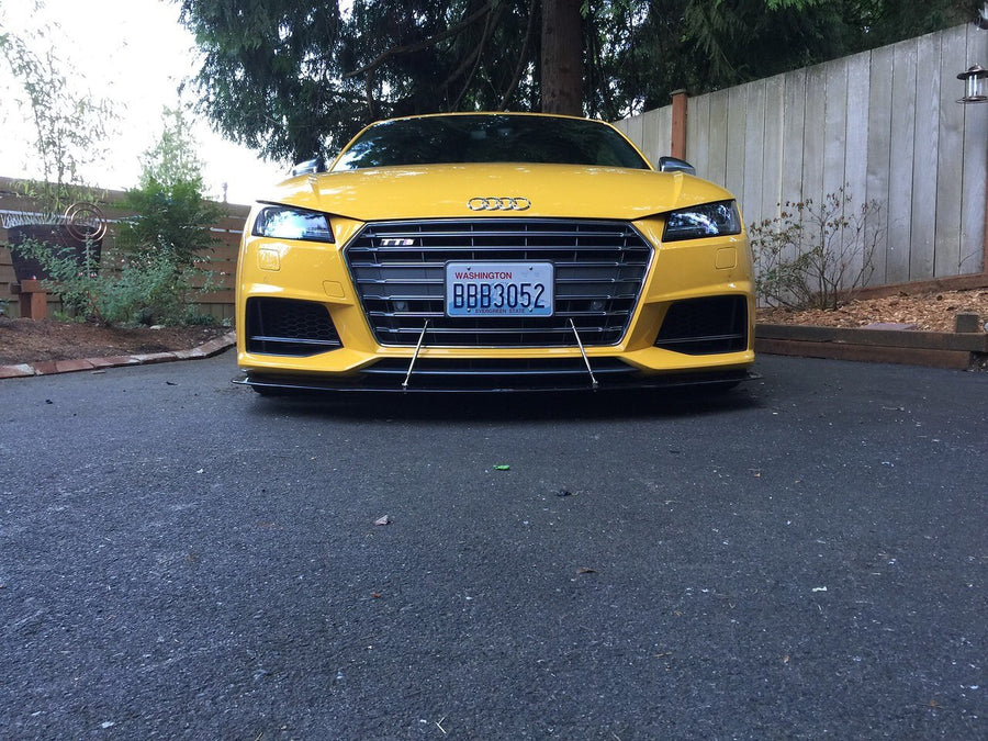 APR Carbon Fiber Splitter with Rods - shipping included